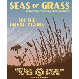 Seas of Grass Great Plains Ecotourism Poster (Large Format)