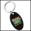 White Fang AZ364 Keychain, Surfing, Retro Design, Gift, Accessory, Men's,