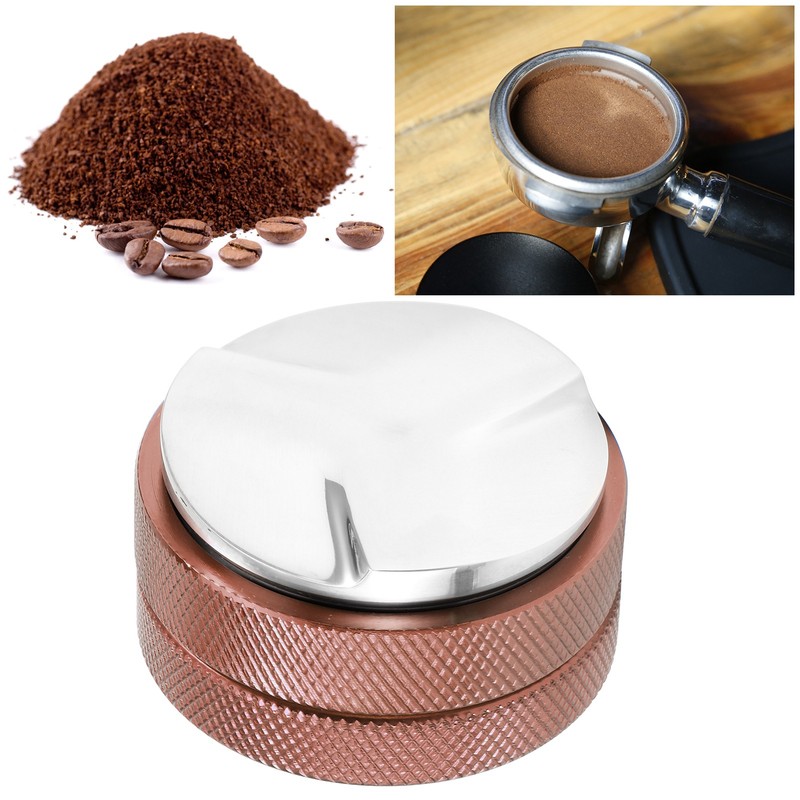 58mm 3 Angled Slopes Base Coffee Tamper Stainless Steel Coffee