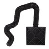 Black Gutter Downspout Extensions Catch Basin Low Profile Downspout Extender