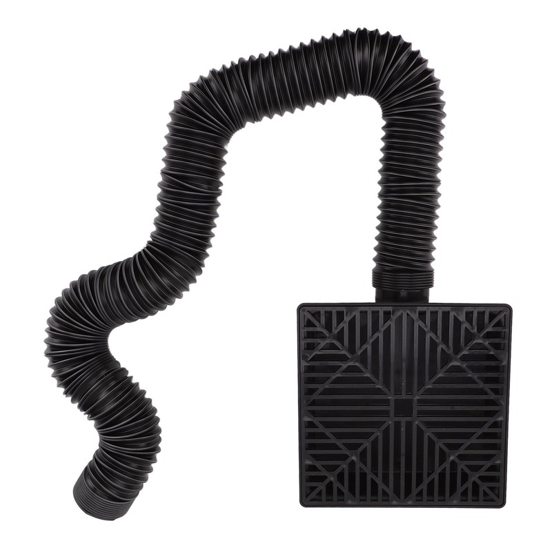 Black Gutter Downspout Extensions Catch Basin Low Profile Downspout Extender