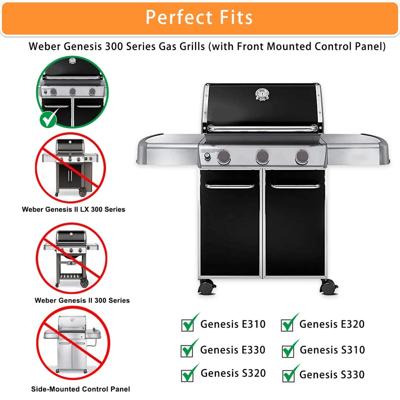 Stainless Steel Flavorizer Bars & Heat Deflector Gas Grill Replacement
