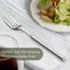 Extendable Fork, 8.7 to 25.4 Inch Long Fork Prank, Telescopic