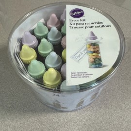 Wilton Pastel Baby Bottles Party Favor Kit - Wilton-Baby Shower Supplies-24 ea-New