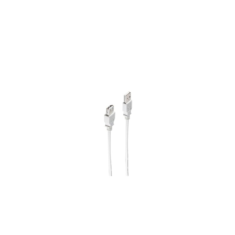 Shiverpeaks USB Extension A Male/A Female USB 2.0 0.3 m