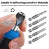 Lcyen 5-Piece Special Shaped Screwdriver Set, Triangle Screwdriver, 50 mm
