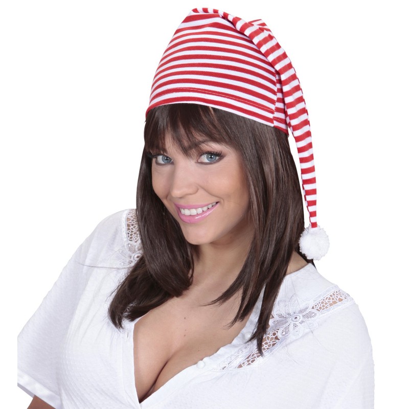 Night Cap Magee Sleepwalker Night Cap Blue or Red, red/white