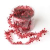 Bright Ideas Tinsel Garland 10m Red Ref B10522