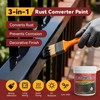 3-in-1 Rust Converter & Metal Primer, 35 Fl Oz Black