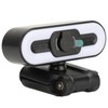 4K USB Center Webcam, Middle Screen Adjustable Webcam with Super