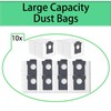 Replacement Disposable Dust Bag Compatible with Dreame D10 Plus Gen