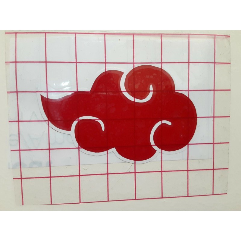 Akatsuki Symbol Naruto Sticker Vinyl Decal Great for Windows/Laptop Waterproof!