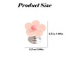 Toilet Flush Button Pusher, Flower Shape Flush Button, Creative Push