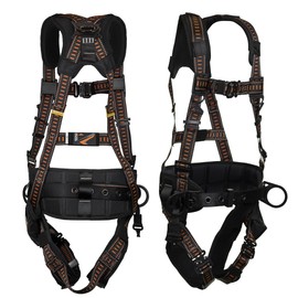Malta Dynamics Warthog Comfort MAXX Steel Safety Harness for Fall Protection, OSHA/ANSI Rated (XL-XXL)