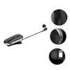 Mikinona 1 Set Retractable Wireless Earphone Clip Headset Professional Black