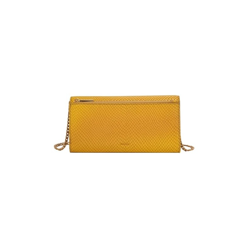 Fossil Penrose Wallet Yellow, yellow, Fashionable