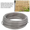 Wire Rope Kit, Clothes Line Outdoors, 66ft Multi-Use Wire Rope