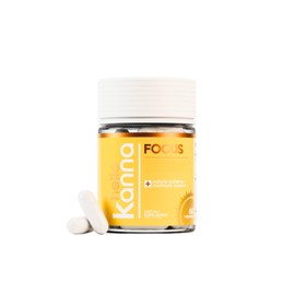 Hello Focus - Premium Cognitive Support Supplement - with Kanna, Lion’s Mane, Bacopa & Ginkgo - Non-GMO, Vegan Capsules - Supports Mental Clarity, Focus, and Daily Cognitive Performance - 60 Count