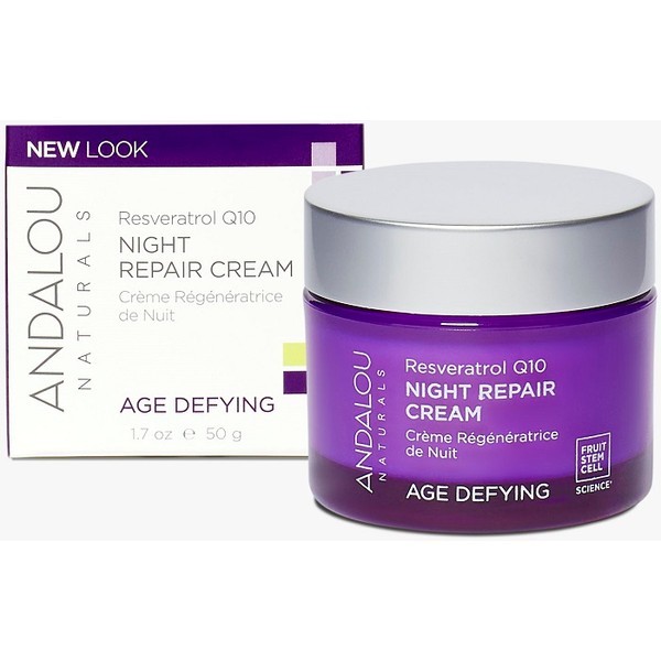Andalou Naturals Age Defying Resveratol Q10 Night Repair Cream 50g