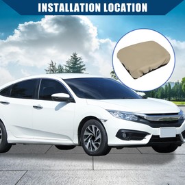Hihaha Center Console Cover for Honda Civic 2006-2011 / Center Console Lid Armrest Box Cover Protector/Durable / 1Pcs Beige