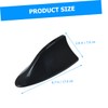 OSALADI 3pcs Car Fin Antenna with Base Durable Radio Signal