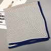 WHITE FANG MA054 Scarf, Stole, Striped, Stylish, Afghan Casual Silk,