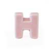 Hasamiyaki CtoC Japan Chopsticks Rest Letter H Pink W 3.8