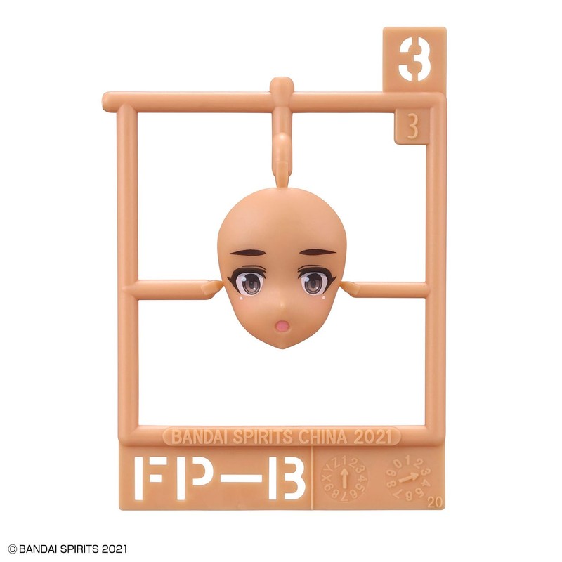 BANDAI SPIRITS 30MS Option Face Parts Facial Expression Set 6