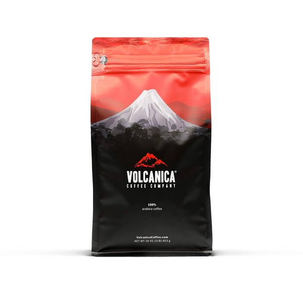 Kenya Peaberry Coffee, Ground, Fresh Roasted, 16-ounce