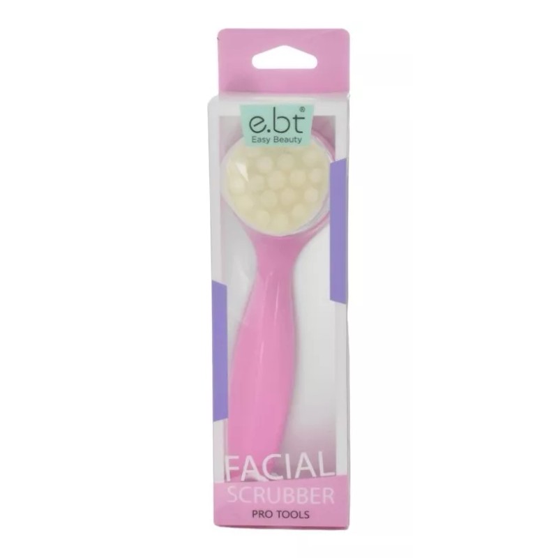 Easy Beauty Cepillo Limpiador Facial Easy Beauty Ergonómico Rosa