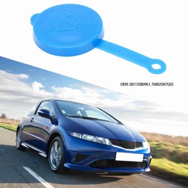 Acouto Windshield Washer Reservoir,Car Windscreen Wiper Fluid Reservoir Cover for Armada Titan 2006 to 2015