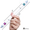 TOMZEGNA Pen Spinning Pens Ivan Emboss Pen Mod, Weighted Spin