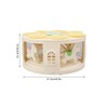 Rotary Dessert Machine LED Carousel Automatic Rotating Dessert Display Table