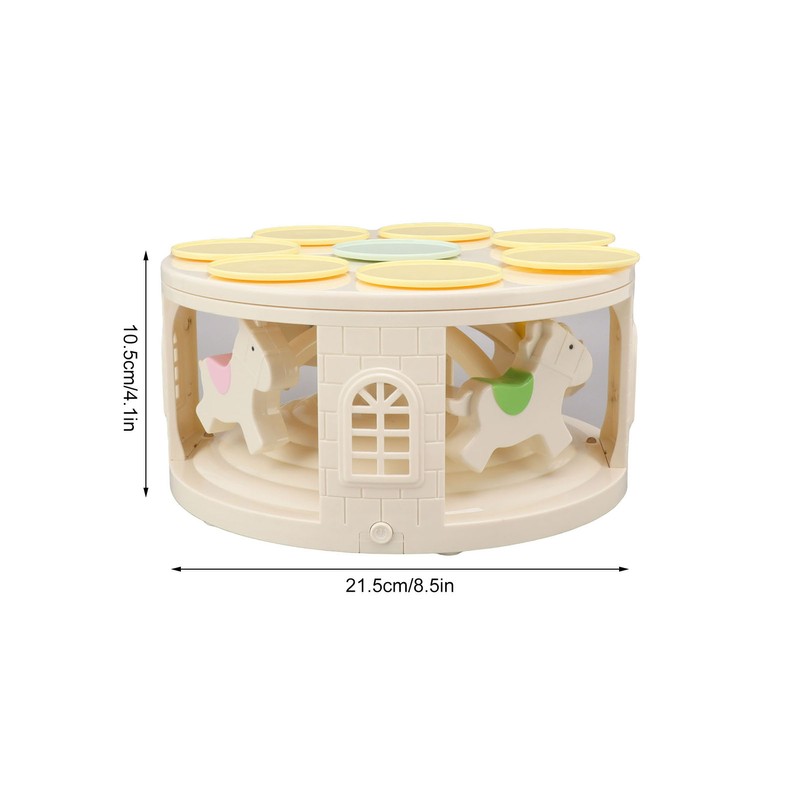 Rotary Dessert Machine LED Carousel Automatic Rotating Dessert Display Table