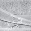 REDBEST Chicago Shower Towel Silver Size 70 x 140 cm