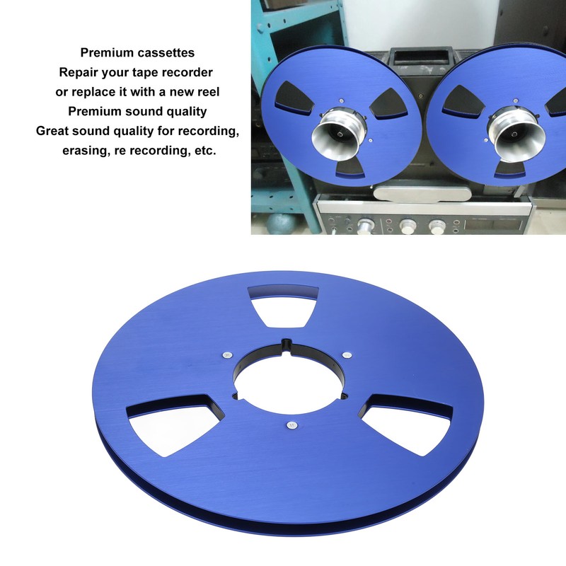 Empty Tape Reel Replacement 10 Inch Open Reel Takeup Reel
