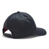 HUGO, Block Logo Baseball Hat, Black Leather, One Size