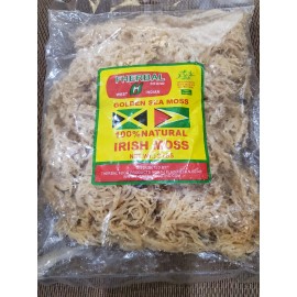 Golden Irish Sea Moss 100% Natural  2lbs Golden Sea Moss (1 bag)