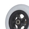 6in Electric Wheelchair Wheel Noiseless Aluminum Alloy Hub Rubber Inflatable