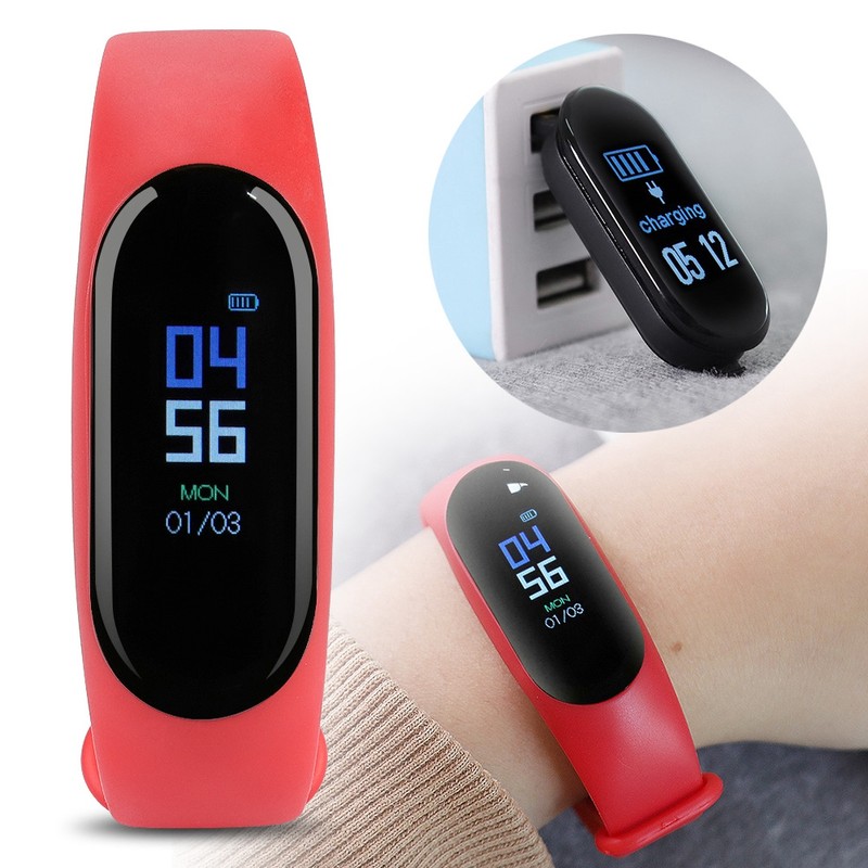 Bluetooth Smart Bracelet Watch Heart Rate Fitness Tracker Heart Rate