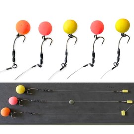Ronnie Rigs with BOOM for Carp Fishing Carp Rig - Ronnie Spinner Rigs with BOOM! (Size 8 Barbless)