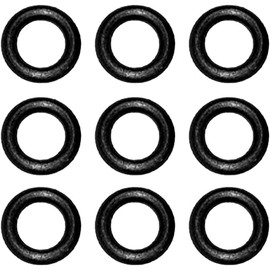 Viper by GLD Products Dart Accessory: Rubber O-Ring Washers (Steel and Soft Tip Darts), 2BA Thread, 300 Pack,Black,38-1400