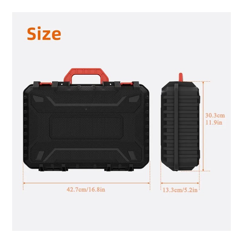 Starlink Mini Funda Rígida Impermeable,con Cerradura Segura