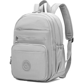Mochila impermeable para portátil de 35 cm de alto para mujer y hombre, mochila de viaje
