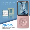 AGPTEK A02PL 64GB MP3 Player, 70 Hours Playback Lossless Sound