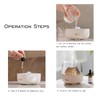 DEALFUN Essential Oil Diffuser,Portable Humidifier with Cool Mist, 7 Colors