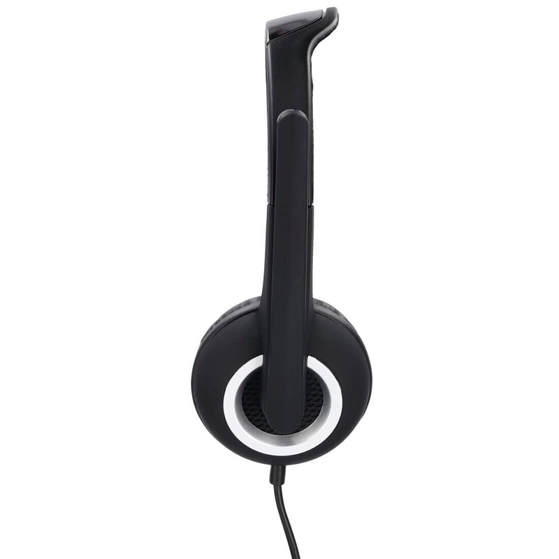 Hama USB Headset, On-Ear Headphones with Microphone (Headset with Volume