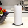 Kitchen Roll Holder Countertop, OBODING, Black Kitchen Paper Towel Holder