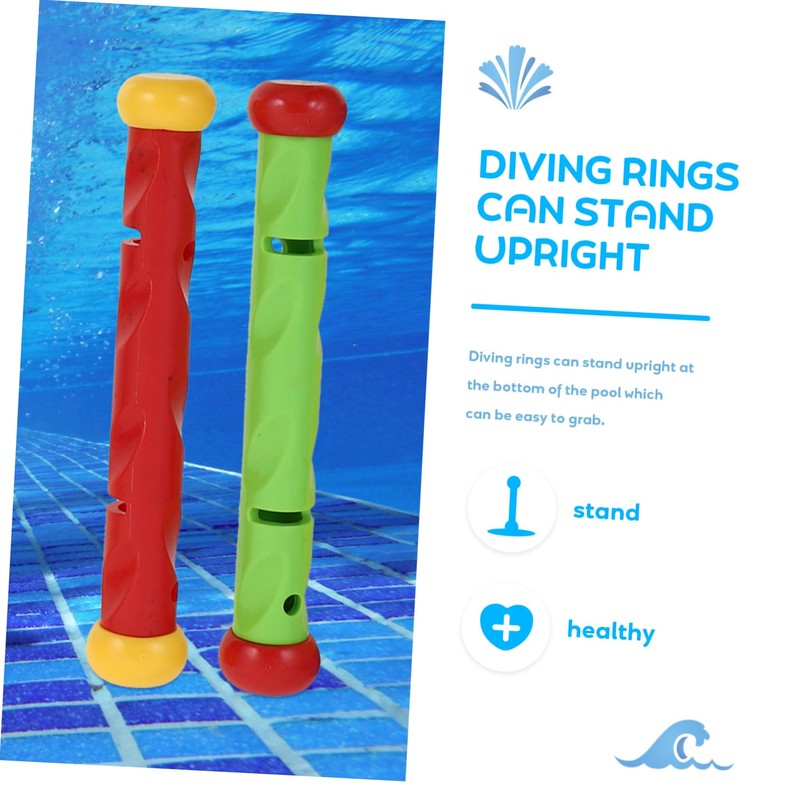 SUPVOX 21pcs Diving Underwater Sinking Pool Play for Summer Fun