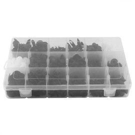 Subaru Sambar tt2 Engine Bar Trim Panel Clips-Qiilu Bumper Fastener Clips Fastener Clips Rivets Bumper Clips Plastic Fastening Pins Push Down Universal 18 Size 415 Pcs